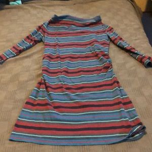 Patagonia size XS three quarter sleeve striped dress
